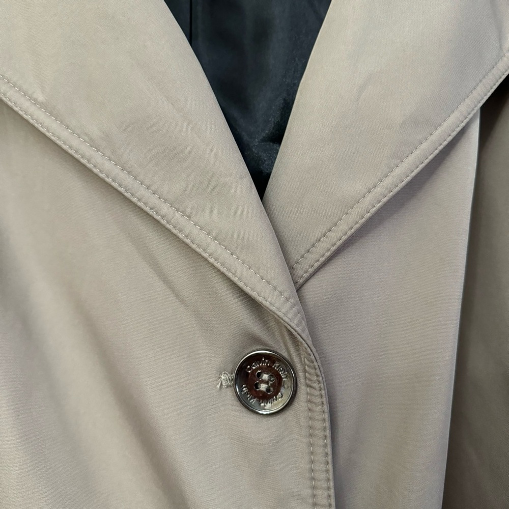 NWOT Calvin Klein Women's Trench Coat - Picture 5 of 6